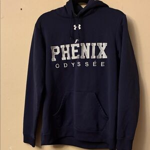 Under Armour Navy Phénix Hoodie